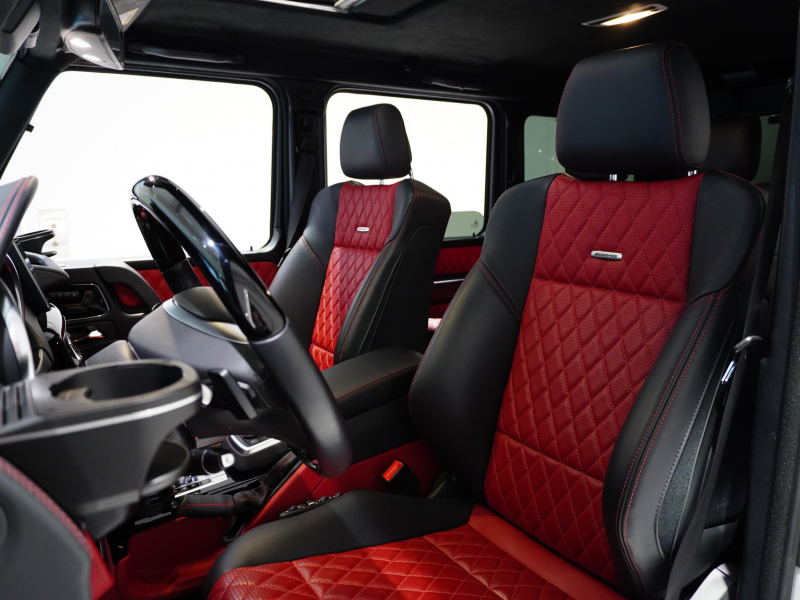 AMG Gクラス G63 designoエクスクルーシブインテリアPKG 571PS キーレス 黒×赤革 ベンチレーター SR 8インチワイドナビTV フルセグ harman/kardon CarPlay AMG20インチAW 2年保証