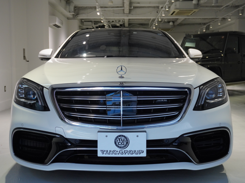 AMG Sクラス S63 long AMGﾀﾞｲﾅﾐｯｸ&ｼｮｰﾌｧｰ&ﾚｰﾀﾞｰPKG　後期最終ﾓﾃﾞﾙ 右H MEｺﾈ 黒革 ﾊﾟﾉﾗﾏSR ﾅﾋﾞTV ﾌﾙｾｸﾞ CarPlay HUD ﾍﾞﾝﾁﾚｰﾀｰ ﾘｱｴﾝﾀ　2年保証付