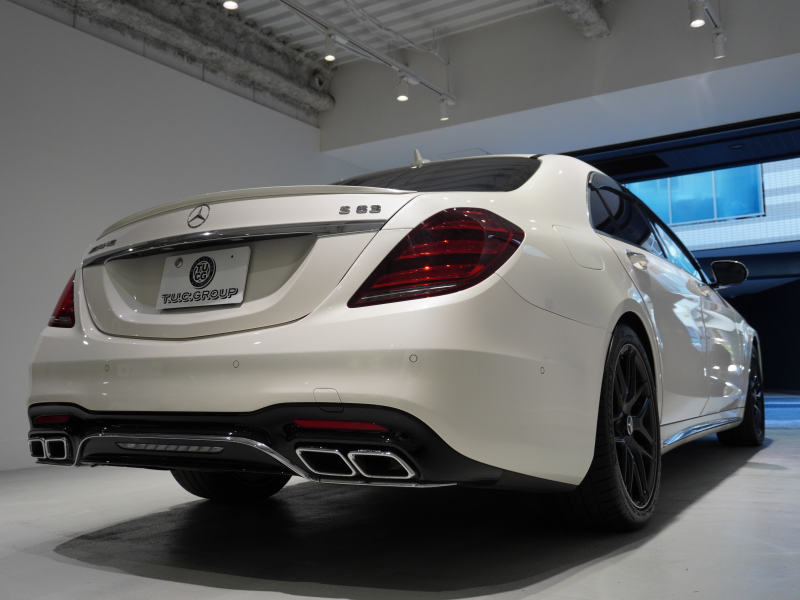 AMG Sクラス S63 long AMGﾀﾞｲﾅﾐｯｸ&ｼｮｰﾌｧｰ&ﾚｰﾀﾞｰPKG　後期最終ﾓﾃﾞﾙ 右H MEｺﾈ 黒革 ﾊﾟﾉﾗﾏSR ﾅﾋﾞTV ﾌﾙｾｸﾞ CarPlay HUD ﾍﾞﾝﾁﾚｰﾀｰ ﾘｱｴﾝﾀ　2年保証付