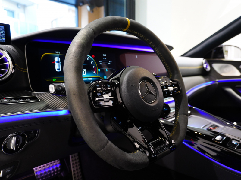 AMG GT 4ドアクーペ GT63S 4MATIC+ Edition1　1ｵｰﾅｰ 限定車 AMGﾊﾟﾌｫｰﾏﾝｽ&ｴｸｽﾃﾘｱﾅｲﾄPKG 専用ｲﾝﾃﾘｱ ｻﾝﾙｰﾌ ﾅﾋﾞTV ﾍｯﾄﾞｱｯﾌﾟD ﾍﾞﾝﾁﾚｰｼｮﾝ 専用21ｲﾝﾁAW　2年保証