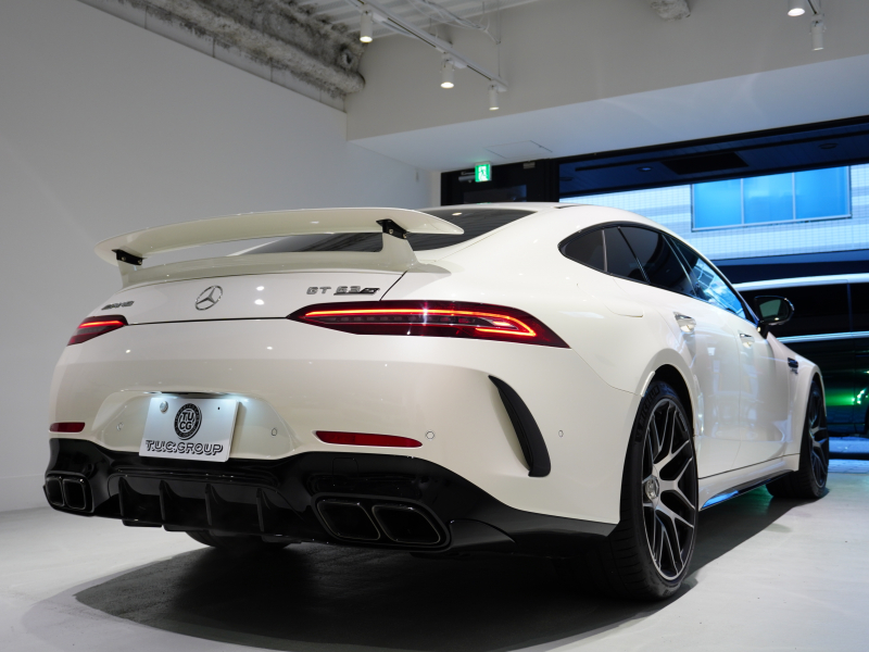 AMG GT 4ドアクーペ GT63S 4MATIC+ Edition1　1ｵｰﾅｰ 限定車 AMGﾊﾟﾌｫｰﾏﾝｽ&ｴｸｽﾃﾘｱﾅｲﾄPKG 専用ｲﾝﾃﾘｱ ｻﾝﾙｰﾌ ﾅﾋﾞTV ﾍｯﾄﾞｱｯﾌﾟD ﾍﾞﾝﾁﾚｰｼｮﾝ 専用21ｲﾝﾁAW　2年保証
