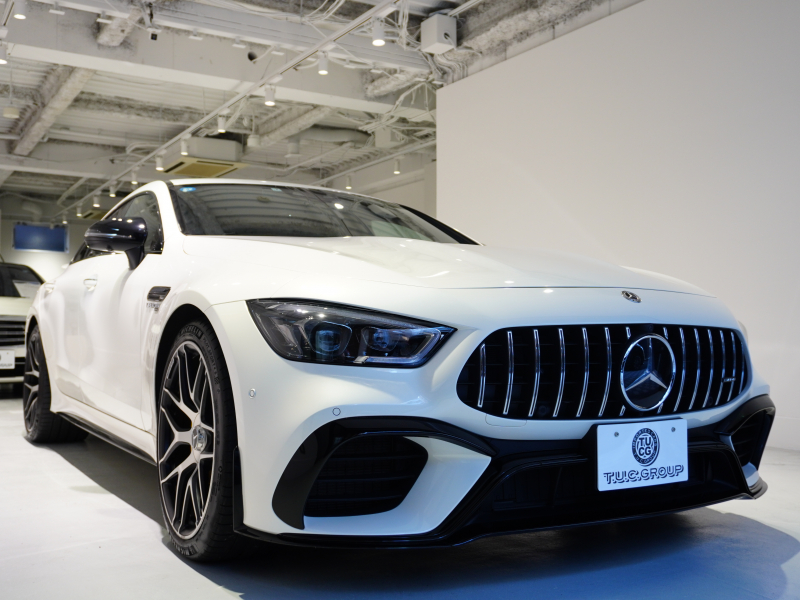 AMG GT 4ドアクーペ GT63S 4MATIC+ Edition1　1ｵｰﾅｰ 限定車 AMGﾊﾟﾌｫｰﾏﾝｽ&ｴｸｽﾃﾘｱﾅｲﾄPKG 専用ｲﾝﾃﾘｱ ｻﾝﾙｰﾌ ﾅﾋﾞTV ﾍｯﾄﾞｱｯﾌﾟD ﾍﾞﾝﾁﾚｰｼｮﾝ 専用21ｲﾝﾁAW　2年保証