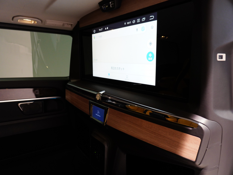 メルセデスベンツ Vクラス V220d AVG ﾛﾝｸﾞ　ﾏｲﾊﾞｯﾊ仕様 ｴｸﾞｾｸﾃｨﾌﾞｼｰﾄ TVﾓﾆﾀｰ付ﾊﾟｰﾃｰｼｮﾝ 専用ｺﾝﾄﾛｰﾙﾊﾟﾈﾙ 4人乗り　2年保証付