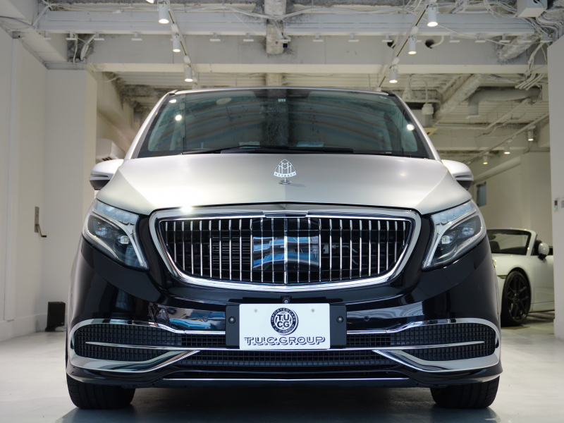 メルセデスベンツ Vクラス V220d AVG ﾛﾝｸﾞ　ﾏｲﾊﾞｯﾊ仕様 ｴｸﾞｾｸﾃｨﾌﾞｼｰﾄ TVﾓﾆﾀｰ付ﾊﾟｰﾃｰｼｮﾝ 専用ｺﾝﾄﾛｰﾙﾊﾟﾈﾙ 4人乗り　2年保証付