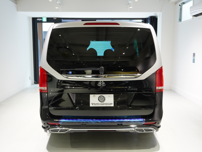 メルセデスベンツ Vクラス V220d AVG ﾛﾝｸﾞ　ﾏｲﾊﾞｯﾊ仕様 ｴｸﾞｾｸﾃｨﾌﾞｼｰﾄ TVﾓﾆﾀｰ付ﾊﾟｰﾃｰｼｮﾝ 専用ｺﾝﾄﾛｰﾙﾊﾟﾈﾙ 4人乗り　2年保証付