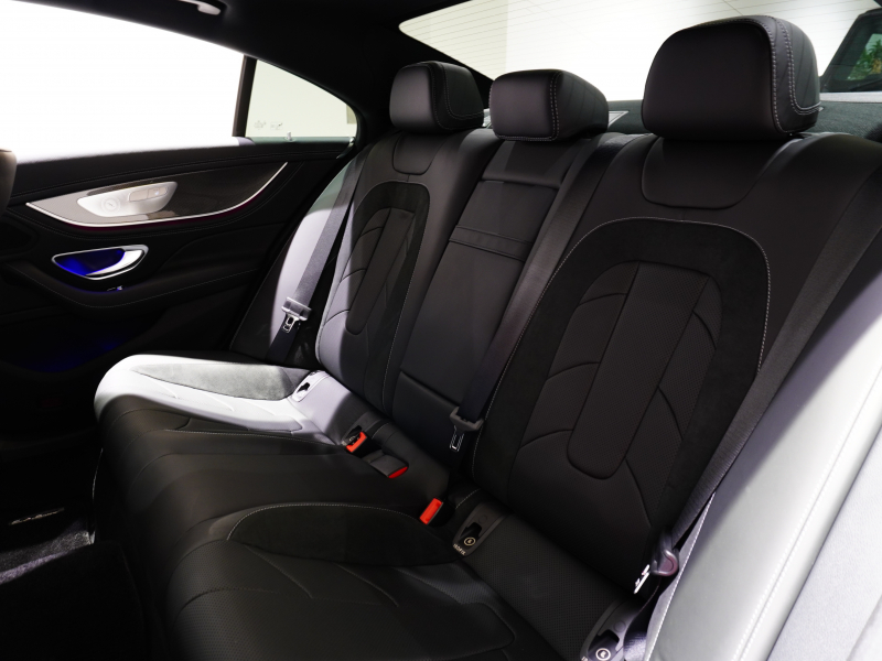 AMG CLSクラス CLS53 4MATIC+ ﾚｰﾀﾞｰｾｰﾌﾃｨPKG　ISG搭載 OPｶﾗｰ Meｺﾈ 黒革 ﾍﾞﾝﾁﾚｰﾀｰ ｻﾝﾙｰﾌ ﾅﾋﾞTV ﾌﾞﾙﾒｽﾀｰ ﾍｯﾄﾞｱｯﾌﾟD　2年保証