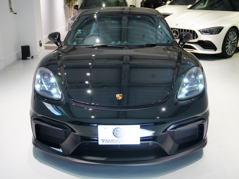 ポルシェ 718 ケイマン GT4 PDK　RHD ｽﾎﾟｰﾂｸﾛﾉPKG　1ｵｰﾅｰ 正規D車 Race-Tex&ｶｰﾎﾞﾝｲﾝﾃﾘｱ 18wayｱﾀﾞﾌﾟﾃｨﾌﾞｼｰﾄ PCMﾅﾋﾞ Bｶﾒﾗ BOSEｻｳﾝﾄﾞ LEDﾍｯﾄﾞﾗｲﾄ PDLS Plus 電格ﾐﾗｰ 20AW　新車保証