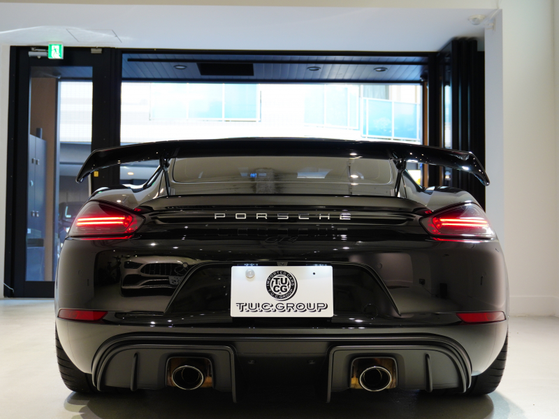 ポルシェ 718 ケイマン GT4 PDK　RHD ｽﾎﾟｰﾂｸﾛﾉPKG　1ｵｰﾅｰ 正規D車 Race-Tex&ｶｰﾎﾞﾝｲﾝﾃﾘｱ 18wayｱﾀﾞﾌﾟﾃｨﾌﾞｼｰﾄ PCMﾅﾋﾞ Bｶﾒﾗ BOSEｻｳﾝﾄﾞ LEDﾍｯﾄﾞﾗｲﾄ PDLS Plus 電格ﾐﾗｰ 20AW　新車保証