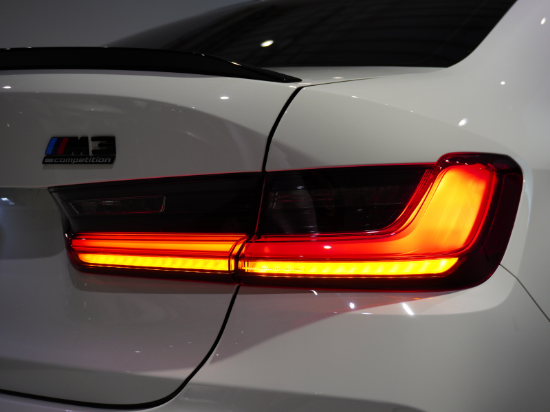 BMW Mシリーズ M3 Competition G80　ACC ﾒﾘﾉﾚｻﾞｰ ﾍﾞﾝﾁﾚｰｼｮﾝ ｶｰﾎﾞﾝﾙｰﾌ 純正ﾅﾋﾞTV harman/kardon 360ｶﾒﾗ LEDﾚｰｻﾞｰ ﾍｯﾄﾞｱｯﾌﾟD OP19/20ｲﾝﾁAW　2年保証