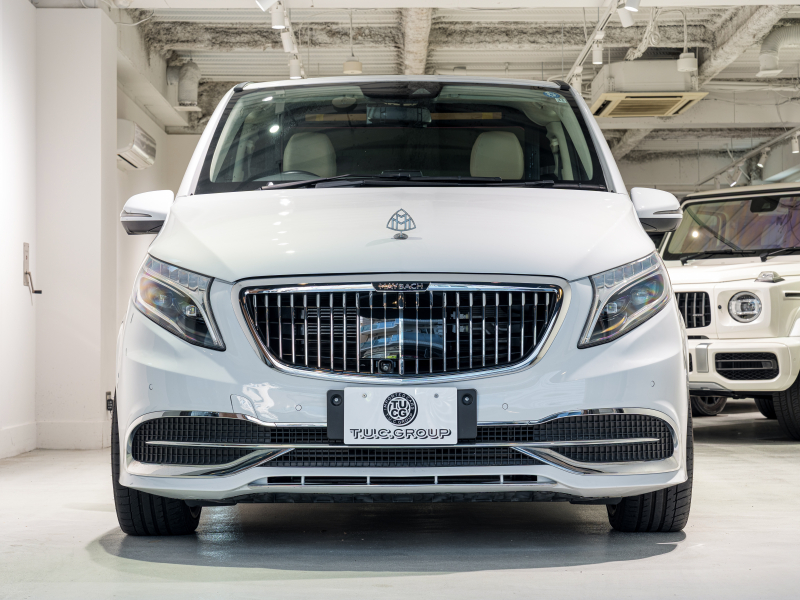 メルセデスベンツ Vクラス V220d AVG ロング レーダーP マイバッハ仕様 エグセクティブシート TVモニター付パーテーション パノラマSR 4人乗り 2年保証付