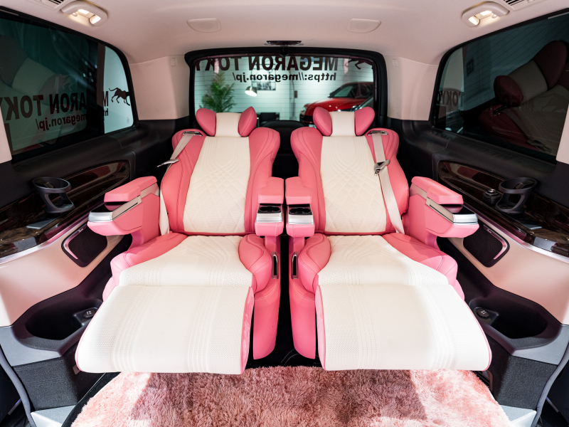 メルセデスベンツ Vクラス V220d AVG ロング レーダーP マイバッハ仕様 エグセクティブシート TVモニター付パーテーション パノラマSR 4人乗り 2年保証付