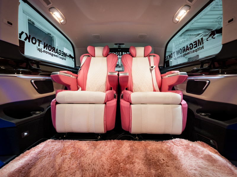 メルセデスベンツ Vクラス V220d AVG ロング レーダーP マイバッハ仕様 エグセクティブシート TVモニター付パーテーション パノラマSR 4人乗り 2年保証付