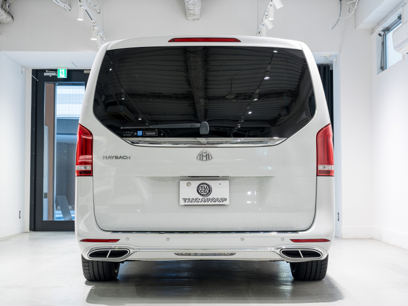 メルセデスベンツ Vクラス V220d AVG ロング レーダーP マイバッハ仕様 エグセクティブシート TVモニター付パーテーション パノラマSR 4人乗り 2年保証付