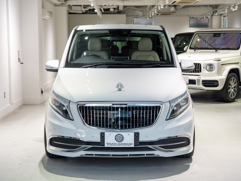 メルセデスベンツ Vクラス V220d AVG ロング レーダーP マイバッハ仕様 エグセクティブシート TVモニター付パーテーション パノラマSR 4人乗り 2年保証付