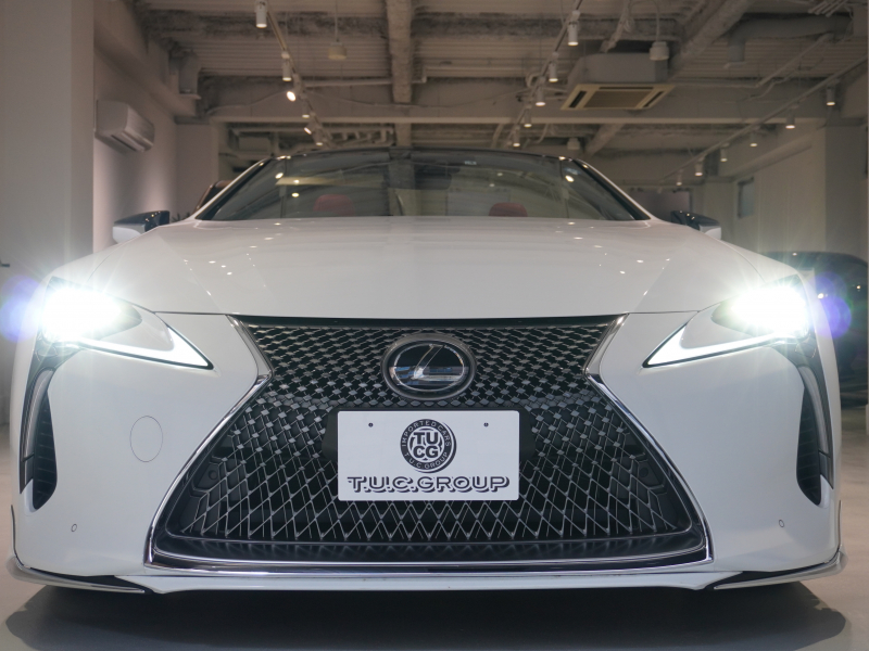 レクサス LC 500 Convertible　1ｵｰﾅｰ ﾏｰｸﾚﾋﾞﾝｿﾝ LexusSafetySystem+ 専用ｾﾐｱﾆﾘﾝﾚｻﾞｰｼｰﾄ ﾌﾚｱﾚｯﾄﾞｲﾝﾃﾘｱ ﾓﾃﾞﾘｽﾀｴｱﾛ&TRD21ｲﾝﾁAW　新車保証