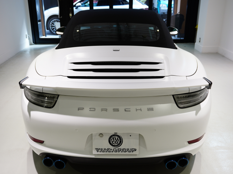 ポルシェ 911(Type991) ｶﾚﾗSｶﾌﾞﾘｵﾚ　MY13 ｸﾞﾚｰ革 ﾍﾞﾝﾁﾚｰﾀｰ ｶﾛｯﾂｪﾘｱSDﾅﾋﾞ BOSEｻｳﾝﾄﾞ PASM ﾊﾟﾜｸﾗﾏﾌﾗｰ ﾌﾙﾗｯﾋﾟﾝｸﾞ　2年保証付