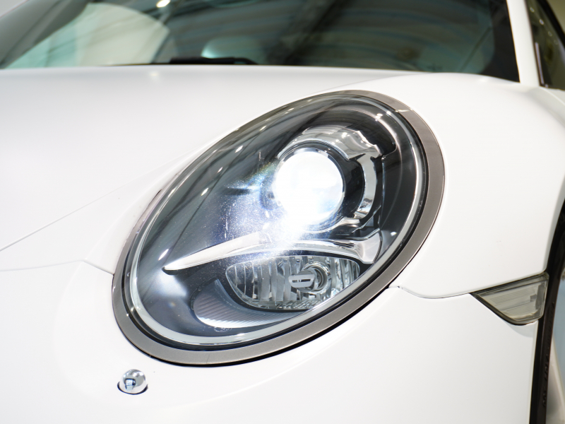 ポルシェ 911(Type991) ｶﾚﾗSｶﾌﾞﾘｵﾚ　MY13 ｸﾞﾚｰ革 ﾍﾞﾝﾁﾚｰﾀｰ ｶﾛｯﾂｪﾘｱSDﾅﾋﾞ BOSEｻｳﾝﾄﾞ PASM ﾊﾟﾜｸﾗﾏﾌﾗｰ ﾌﾙﾗｯﾋﾟﾝｸﾞ　2年保証付