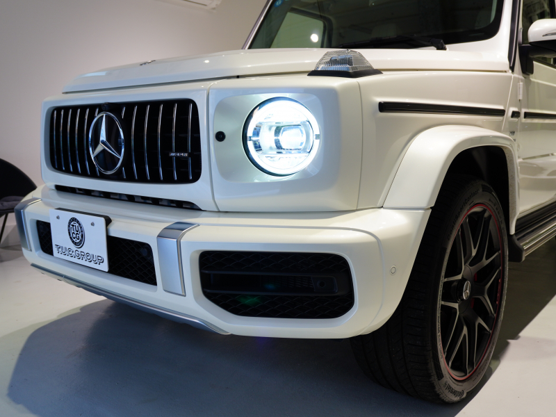 AMG Gクラス G63 AMGﾚｻﾞｰｴｸｽｸﾙｰｼﾌﾞPKG　正規D車 1ｵｰﾅｰ 左H Meｺﾈｸﾄ ﾏｷｱｰﾄﾍﾞｰｼﾞｭ革 ｻﾝﾙｰﾌ 純正ﾅﾋﾞTV Burmester AMGﾊﾟﾌｫｰﾏﾝｽEX AMG22ｲﾝﾁAW　2年保証