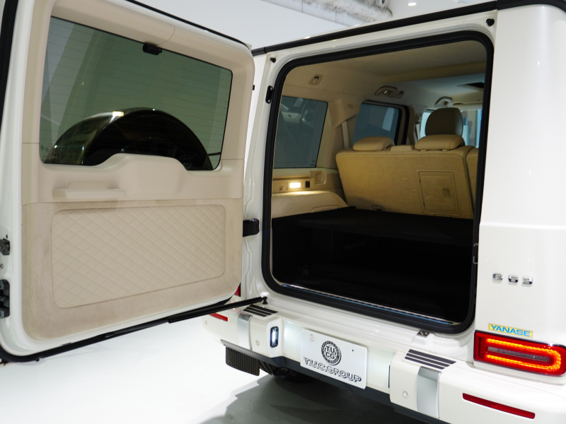 AMG Gクラス G63 AMGﾚｻﾞｰｴｸｽｸﾙｰｼﾌﾞPKG　正規D車 1ｵｰﾅｰ 左H Meｺﾈｸﾄ ﾏｷｱｰﾄﾍﾞｰｼﾞｭ革 ｻﾝﾙｰﾌ 純正ﾅﾋﾞTV Burmester AMGﾊﾟﾌｫｰﾏﾝｽEX AMG22ｲﾝﾁAW　2年保証