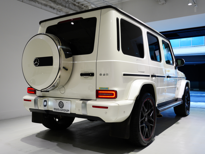 AMG Gクラス G63 AMGﾚｻﾞｰｴｸｽｸﾙｰｼﾌﾞPKG　正規D車 1ｵｰﾅｰ 左H Meｺﾈｸﾄ ﾏｷｱｰﾄﾍﾞｰｼﾞｭ革 ｻﾝﾙｰﾌ 純正ﾅﾋﾞTV Burmester AMGﾊﾟﾌｫｰﾏﾝｽEX AMG22ｲﾝﾁAW　2年保証