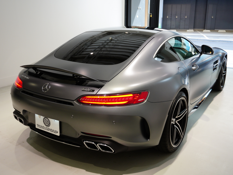 AMG GT C ﾌﾙﾚｻﾞｰPKG　正規D車 557PS 黒革 ﾍﾞﾝﾁﾚｰﾀｰ  ﾊﾟﾉﾗﾏｶﾞﾗｽﾙｰﾌ 純正ﾅﾋﾞTV Bｶﾒﾗ Burmesterﾊｲｴﾝﾄﾞ AMGﾊﾟﾌｫｰﾏﾝｽEX OPｶﾗｰ　2年保証