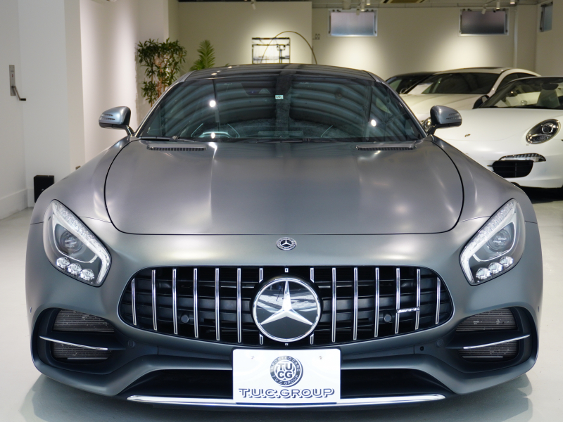 AMG GT C ﾌﾙﾚｻﾞｰPKG　正規D車 557PS 黒革 ﾍﾞﾝﾁﾚｰﾀｰ  ﾊﾟﾉﾗﾏｶﾞﾗｽﾙｰﾌ 純正ﾅﾋﾞTV Bｶﾒﾗ Burmesterﾊｲｴﾝﾄﾞ AMGﾊﾟﾌｫｰﾏﾝｽEX OPｶﾗｰ　2年保証