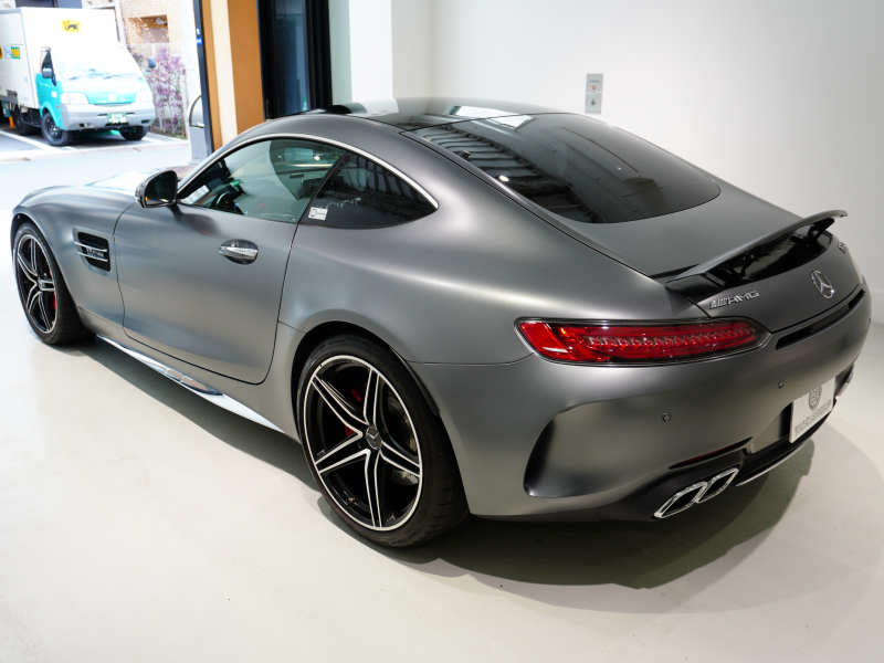 AMG GT C ﾌﾙﾚｻﾞｰPKG　正規D車 557PS 黒革 ﾍﾞﾝﾁﾚｰﾀｰ  ﾊﾟﾉﾗﾏｶﾞﾗｽﾙｰﾌ 純正ﾅﾋﾞTV Bｶﾒﾗ Burmesterﾊｲｴﾝﾄﾞ AMGﾊﾟﾌｫｰﾏﾝｽEX OPｶﾗｰ　2年保証