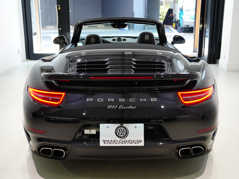 ポルシェ 911(Type991) ﾀｰﾎﾞｶﾌﾞﾘｵﾚ ｽﾎﾟｰﾂｸﾛﾉPKG　正規D車 左H ﾌﾙﾚｻﾞｰｲﾝﾃﾘｱ 黒革 ﾅﾋﾞTV BOSEｻｳﾝﾄﾞ PASM 20ｲﾝﾁAW　2年保証付
