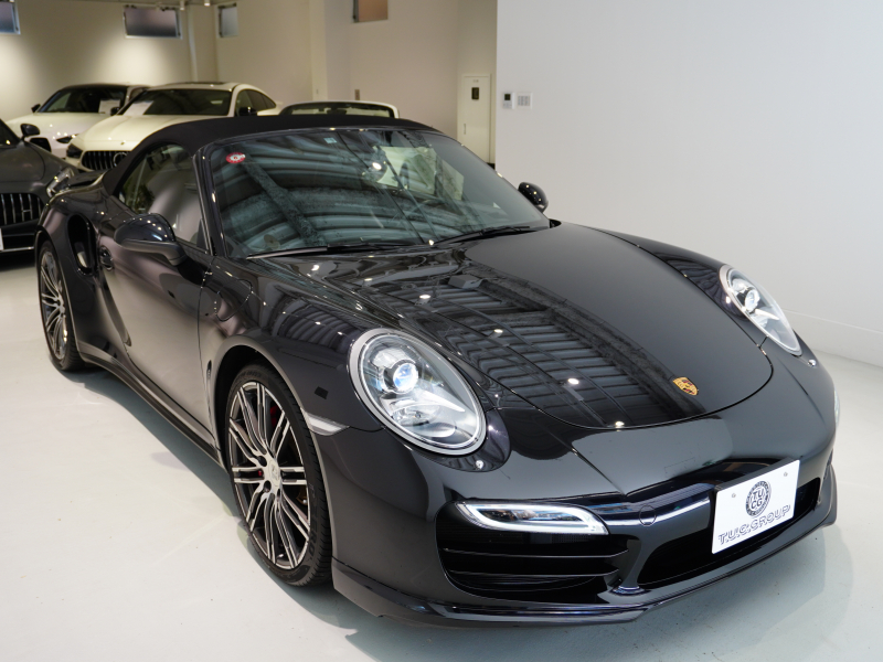ポルシェ 911(Type991) ﾀｰﾎﾞｶﾌﾞﾘｵﾚ ｽﾎﾟｰﾂｸﾛﾉPKG　正規D車 左H ﾌﾙﾚｻﾞｰｲﾝﾃﾘｱ 黒革 ﾅﾋﾞTV BOSEｻｳﾝﾄﾞ PASM 20ｲﾝﾁAW　2年保証付