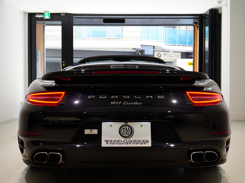 ポルシェ 911(Type991) ﾀｰﾎﾞｶﾌﾞﾘｵﾚ ｽﾎﾟｰﾂｸﾛﾉPKG　正規D車 左H ﾌﾙﾚｻﾞｰｲﾝﾃﾘｱ 黒革 ﾅﾋﾞTV BOSEｻｳﾝﾄﾞ PASM 20ｲﾝﾁAW　2年保証付