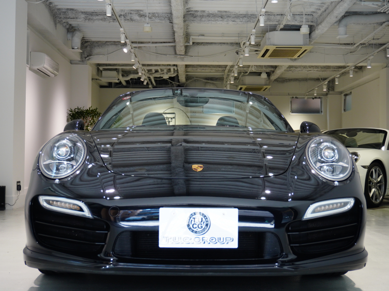 ポルシェ 911(Type991) ﾀｰﾎﾞｶﾌﾞﾘｵﾚ ｽﾎﾟｰﾂｸﾛﾉPKG　正規D車 左H ﾌﾙﾚｻﾞｰｲﾝﾃﾘｱ 黒革 ﾅﾋﾞTV BOSEｻｳﾝﾄﾞ PASM 20ｲﾝﾁAW　2年保証付