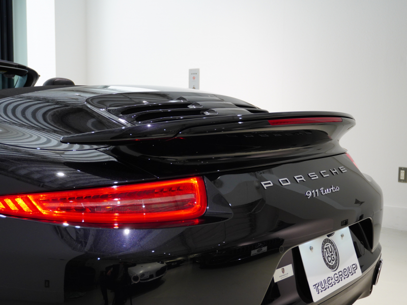 ポルシェ 911(Type991) ﾀｰﾎﾞｶﾌﾞﾘｵﾚ ｽﾎﾟｰﾂｸﾛﾉPKG　正規D車 左H ﾌﾙﾚｻﾞｰｲﾝﾃﾘｱ 黒革 ﾅﾋﾞTV BOSEｻｳﾝﾄﾞ PASM 20ｲﾝﾁAW　2年保証付