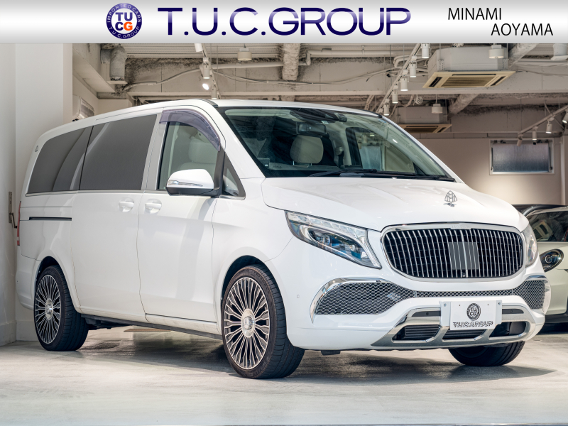 メルセデスベンツ Vクラス V220d AVG ﾛﾝｸﾞ ﾚｰﾀﾞｰP　ﾏｲﾊﾞｯﾊ仕様 ｴｸﾞｾｸﾃｨﾌﾞｼｰﾄ TVﾓﾆﾀｰ付ﾊﾟｰﾃｰｼｮﾝ 4人乗り　2年保証付