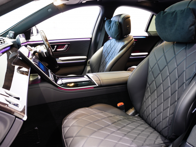 メルセデスベンツ Sクラス S400d 4MATIC AMGﾗｲﾝ ﾚｻﾞｰEX　1ｵﾅ ﾅｯﾊﾟ革 ﾊﾟﾉﾗﾏﾙｰﾌ 12.8ｲﾝﾁ有機ELﾃﾞｨｽﾌﾟﾚｲ ｳｫｰﾑｺﾝﾌｫｰﾄPKG ｴｱｻｽ　新車保証付