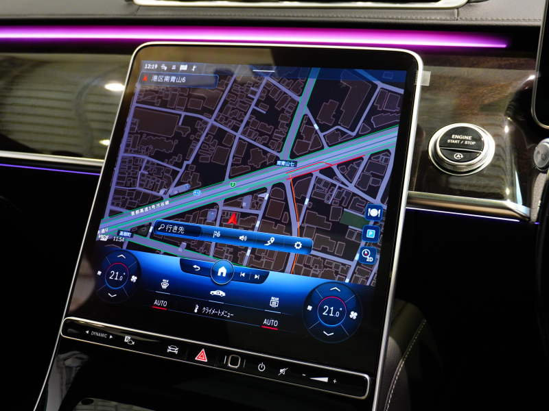 メルセデスベンツ Sクラス S400d 4MATIC AMGﾗｲﾝ ﾚｻﾞｰEX　1ｵﾅ ﾅｯﾊﾟ革 ﾊﾟﾉﾗﾏﾙｰﾌ 12.8ｲﾝﾁ有機ELﾃﾞｨｽﾌﾟﾚｲ ｳｫｰﾑｺﾝﾌｫｰﾄPKG ｴｱｻｽ　新車保証付