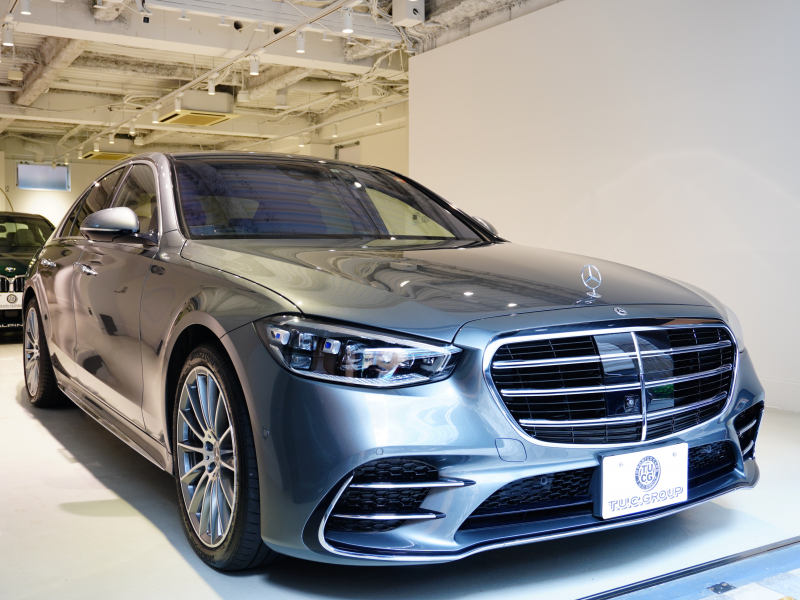 メルセデスベンツ Sクラス S400d 4MATIC AMGﾗｲﾝ ﾚｻﾞｰEX　1ｵﾅ ﾅｯﾊﾟ革 ﾊﾟﾉﾗﾏﾙｰﾌ 12.8ｲﾝﾁ有機ELﾃﾞｨｽﾌﾟﾚｲ ｳｫｰﾑｺﾝﾌｫｰﾄPKG ｴｱｻｽ　新車保証付