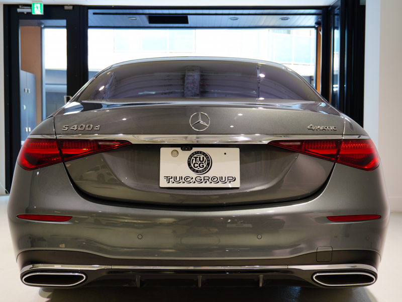 メルセデスベンツ Sクラス S400d 4MATIC AMGﾗｲﾝ ﾚｻﾞｰEX　1ｵﾅ ﾅｯﾊﾟ革 ﾊﾟﾉﾗﾏﾙｰﾌ 12.8ｲﾝﾁ有機ELﾃﾞｨｽﾌﾟﾚｲ ｳｫｰﾑｺﾝﾌｫｰﾄPKG ｴｱｻｽ　新車保証付