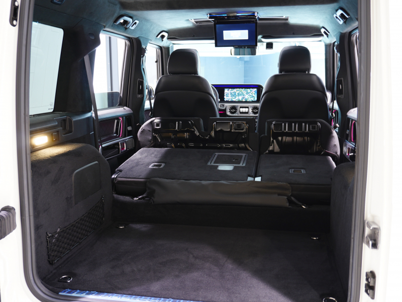 AMG Gクラス G63 AMGﾚｻﾞｰｴｸｽｸﾙｰｼﾌﾞPKG　正規D車 1ｵｰﾅｰ 左H Meｺﾈｸﾄ 黒革 ｻﾝﾙｰﾌ 純正ﾅﾋﾞTV Burmester AMGﾊﾟﾌｫｰﾏﾝｽEX AMG20ｲﾝﾁAW Fﾀﾞｳﾝﾓﾆﾀｰ OPｶﾗｰ ﾅｲﾄPKGﾙｯｸﾗｯﾋﾟﾝｸﾞ　2年保証