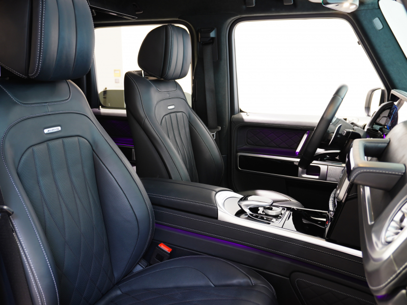 AMG Gクラス G63 AMGﾚｻﾞｰｴｸｽｸﾙｰｼﾌﾞPKG　正規D車 1ｵｰﾅｰ 左H Meｺﾈｸﾄ 黒革 ｻﾝﾙｰﾌ 純正ﾅﾋﾞTV Burmester AMGﾊﾟﾌｫｰﾏﾝｽEX AMG20ｲﾝﾁAW Fﾀﾞｳﾝﾓﾆﾀｰ OPｶﾗｰ ﾅｲﾄPKGﾙｯｸﾗｯﾋﾟﾝｸﾞ　2年保証