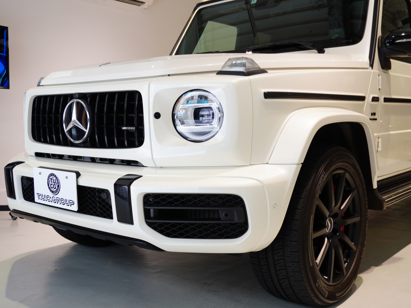 AMG Gクラス G63 AMGﾚｻﾞｰｴｸｽｸﾙｰｼﾌﾞPKG　正規D車 1ｵｰﾅｰ 左H Meｺﾈｸﾄ 黒革 ｻﾝﾙｰﾌ 純正ﾅﾋﾞTV Burmester AMGﾊﾟﾌｫｰﾏﾝｽEX AMG20ｲﾝﾁAW Fﾀﾞｳﾝﾓﾆﾀｰ OPｶﾗｰ ﾅｲﾄPKGﾙｯｸﾗｯﾋﾟﾝｸﾞ　2年保証