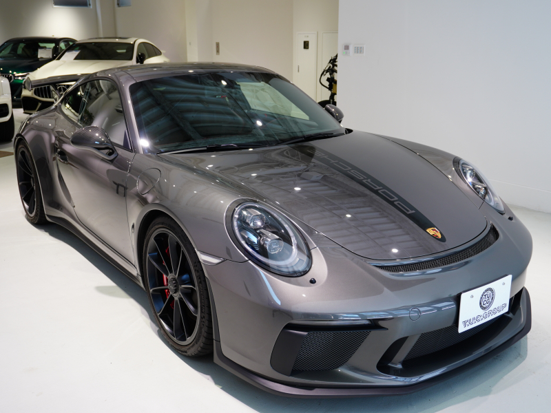 ポルシェ 911(Type991.2) GT3 ｸﾗﾌﾞｽﾎﾟｰﾂ ｽﾎﾟｰﾂｸﾛﾉP　正規D車 後期 MY18 ｶｰﾎﾞﾝﾊﾞｹｯﾄ PCMﾅﾋﾞ ｽﾎﾟｰﾂEX LEDﾍｯﾄﾞﾗｲﾄ PDLSﾌﾟﾗｽ 専用20AW ﾛｰﾙﾊﾞｰ ｶｰﾎﾞﾝｲﾝﾃﾘｱP　2年保証付