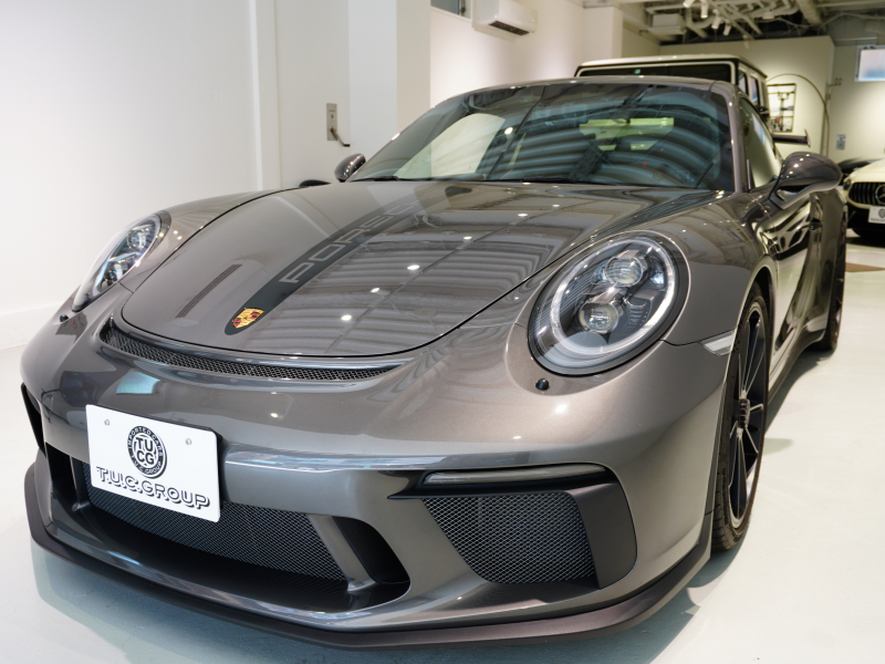 ポルシェ 911(Type991.2) GT3 ｸﾗﾌﾞｽﾎﾟｰﾂ ｽﾎﾟｰﾂｸﾛﾉP　正規D車 後期 MY18 ｶｰﾎﾞﾝﾊﾞｹｯﾄ PCMﾅﾋﾞ ｽﾎﾟｰﾂEX LEDﾍｯﾄﾞﾗｲﾄ PDLSﾌﾟﾗｽ 専用20AW ﾛｰﾙﾊﾞｰ ｶｰﾎﾞﾝｲﾝﾃﾘｱP　2年保証付