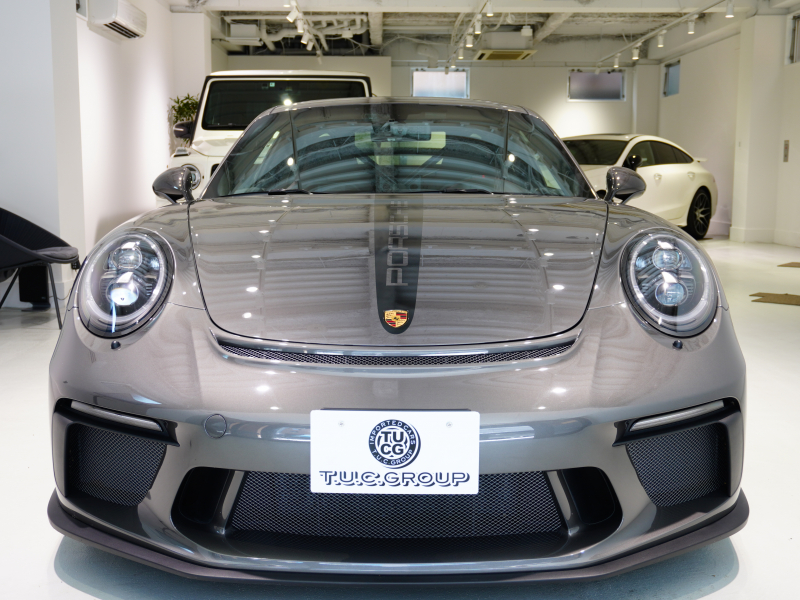 ポルシェ 911(Type991.2) GT3 ｸﾗﾌﾞｽﾎﾟｰﾂ ｽﾎﾟｰﾂｸﾛﾉP　正規D車 後期 MY18 ｶｰﾎﾞﾝﾊﾞｹｯﾄ PCMﾅﾋﾞ ｽﾎﾟｰﾂEX LEDﾍｯﾄﾞﾗｲﾄ PDLSﾌﾟﾗｽ 専用20AW ﾛｰﾙﾊﾞｰ ｶｰﾎﾞﾝｲﾝﾃﾘｱP　2年保証付