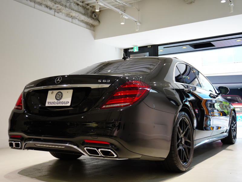 AMG Sクラス S63 long AMGﾀﾞｲﾅﾐｯｸ&ﾚｰﾀﾞｰPKG　後期ﾓﾃﾞﾙ 右H MEｺﾈ 黒革 ﾊﾟﾉﾗﾏSR ﾅﾋﾞTV ﾌﾙｾｸﾞ CarPlay HUD ﾍﾞﾝﾁﾚｰﾀｰ　2年保証付