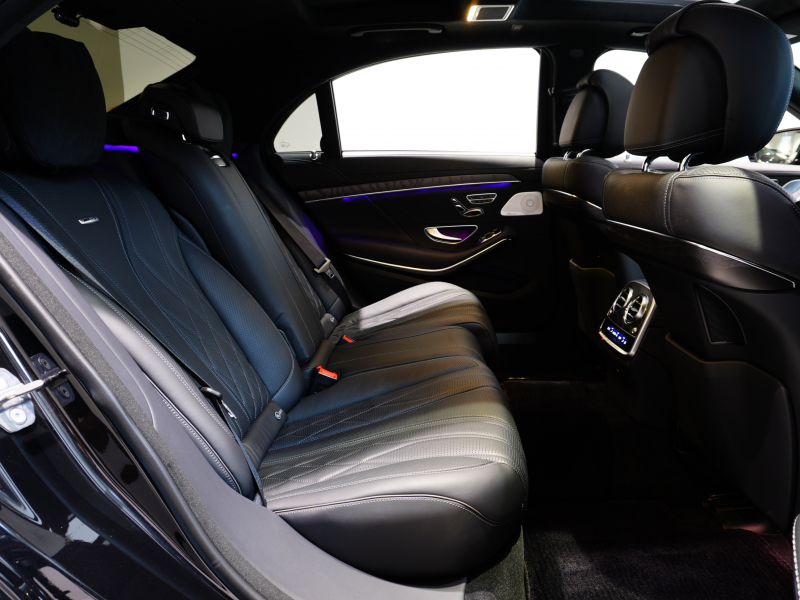AMG Sクラス S63 long AMGﾀﾞｲﾅﾐｯｸ&ﾚｰﾀﾞｰPKG　後期ﾓﾃﾞﾙ 右H MEｺﾈ 黒革 ﾊﾟﾉﾗﾏSR ﾅﾋﾞTV ﾌﾙｾｸﾞ CarPlay HUD ﾍﾞﾝﾁﾚｰﾀｰ　2年保証付