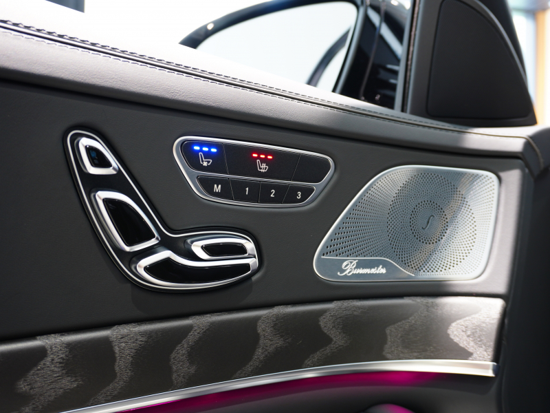 AMG Sクラス S63 long AMGﾀﾞｲﾅﾐｯｸ&ﾚｰﾀﾞｰPKG　後期ﾓﾃﾞﾙ 右H MEｺﾈ 黒革 ﾊﾟﾉﾗﾏSR ﾅﾋﾞTV ﾌﾙｾｸﾞ CarPlay HUD ﾍﾞﾝﾁﾚｰﾀｰ　2年保証付