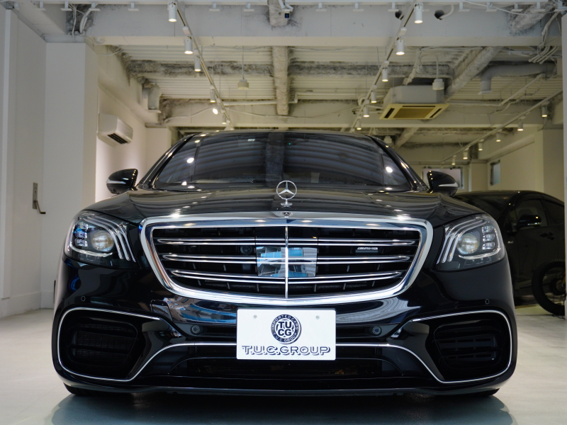 AMG Sクラス S63 long AMGﾀﾞｲﾅﾐｯｸ&ﾚｰﾀﾞｰPKG　後期ﾓﾃﾞﾙ 右H MEｺﾈ 黒革 ﾊﾟﾉﾗﾏSR ﾅﾋﾞTV ﾌﾙｾｸﾞ CarPlay HUD ﾍﾞﾝﾁﾚｰﾀｰ　2年保証付