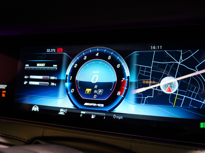 AMG Sクラス S63 long AMGﾀﾞｲﾅﾐｯｸ&ﾚｰﾀﾞｰPKG　後期ﾓﾃﾞﾙ 右H MEｺﾈ 黒革 ﾊﾟﾉﾗﾏSR ﾅﾋﾞTV ﾌﾙｾｸﾞ CarPlay HUD ﾍﾞﾝﾁﾚｰﾀｰ　2年保証付