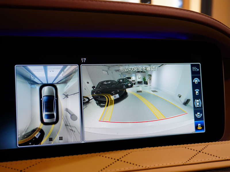 AMG Sクラス S63 4MATIC+ ロング AMGダイナミック&レーダーP 左H ブラウン&ベージュインテリア パノラマR HDDナビTV  エアサス AMG20インチAW 2年保証付