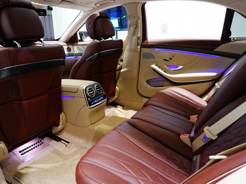 AMG Sクラス S63 4MATIC+ ロング AMGダイナミック&レーダーP 左H ブラウン&ベージュインテリア パノラマR HDDナビTV  エアサス AMG20インチAW 2年保証付